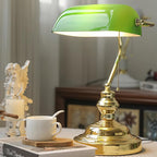 Vintage Bankers Table Lamp