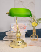 Vintage Bankers Table Lamp