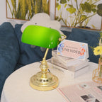 Vintage Bankers Table Lamp