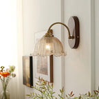 Vintage Flower Wall Lamp