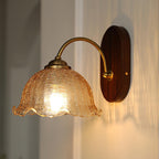 Vintage Flower Wall Lamp