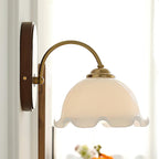 Vintage Flower Wall Lamp