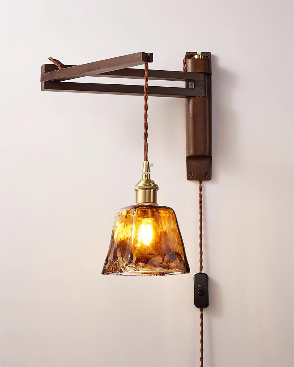 Vintage Maria Plug In Wall Lamp