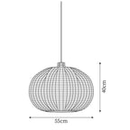 Vintage Rattan Pendant Lamp