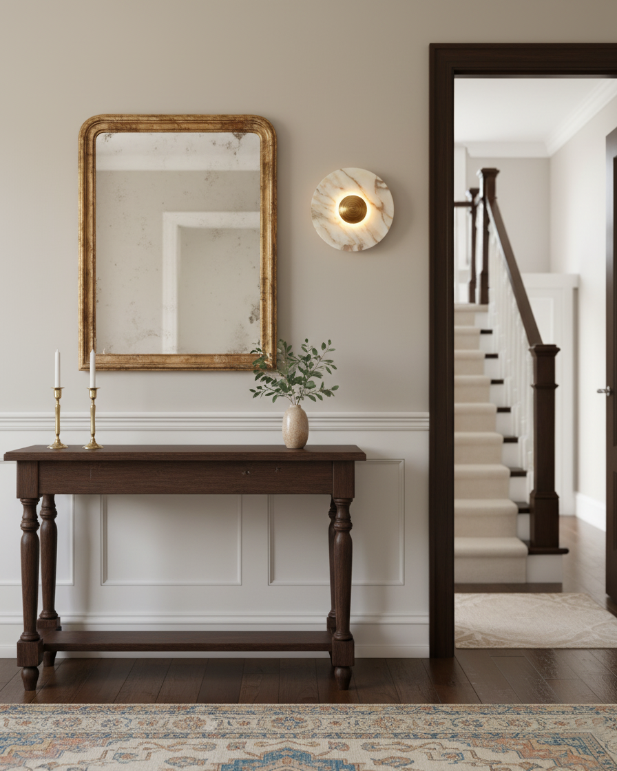 Viola Marble Wall Lamp