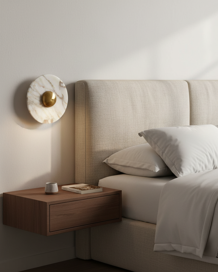 Viola Marble Wall Lamp