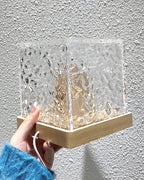 Water Ripple Crystal Table Lamp