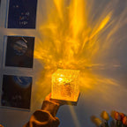 Water Ripple Crystal Table Lamp