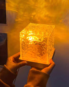Water Ripple Crystal Table Lamp