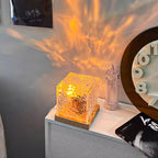 Water Ripple Crystal Table Lamp