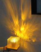 Water Ripple Crystal Table Lamp