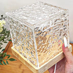 Water Ripple Crystal Table Lamp