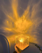 Water Ripple Crystal Table Lamp