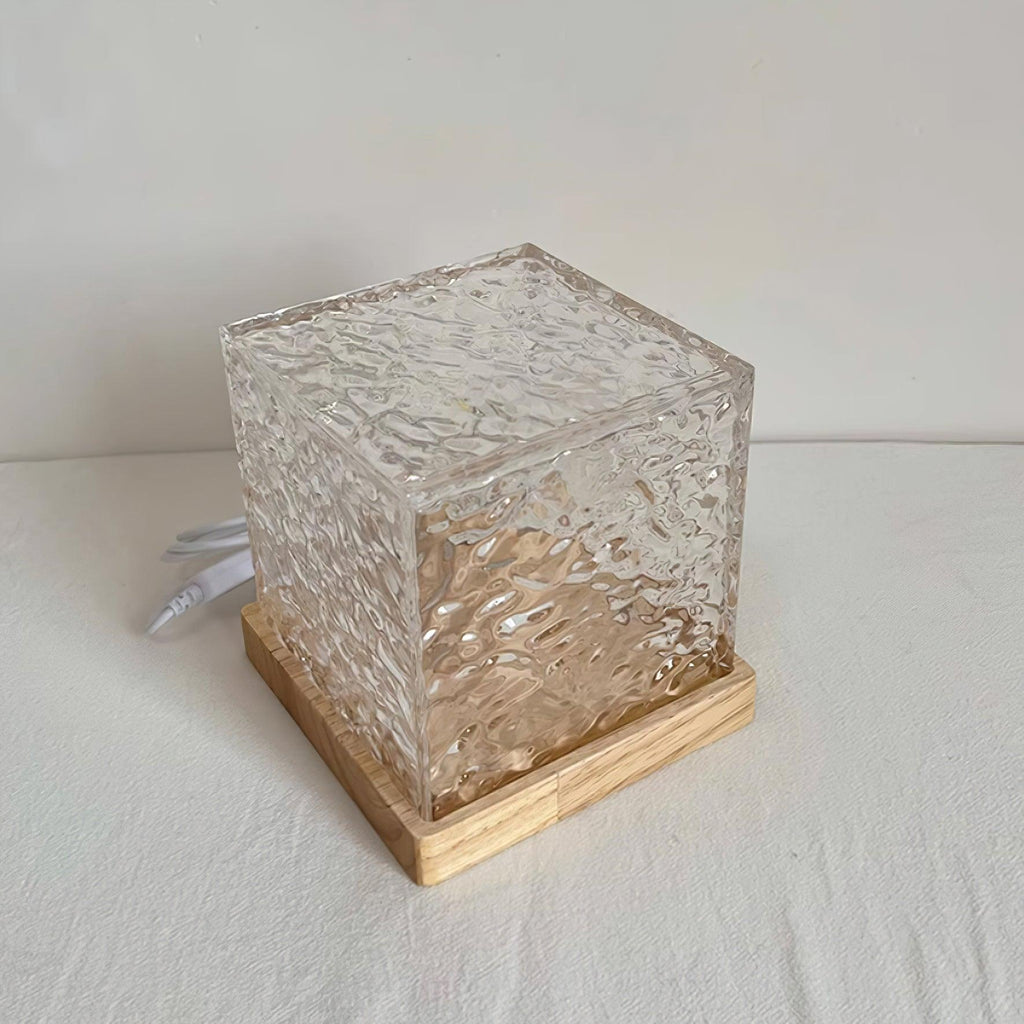 Water Ripple Crystal Table Lamp