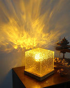 Water Ripple Crystal Table Lamp