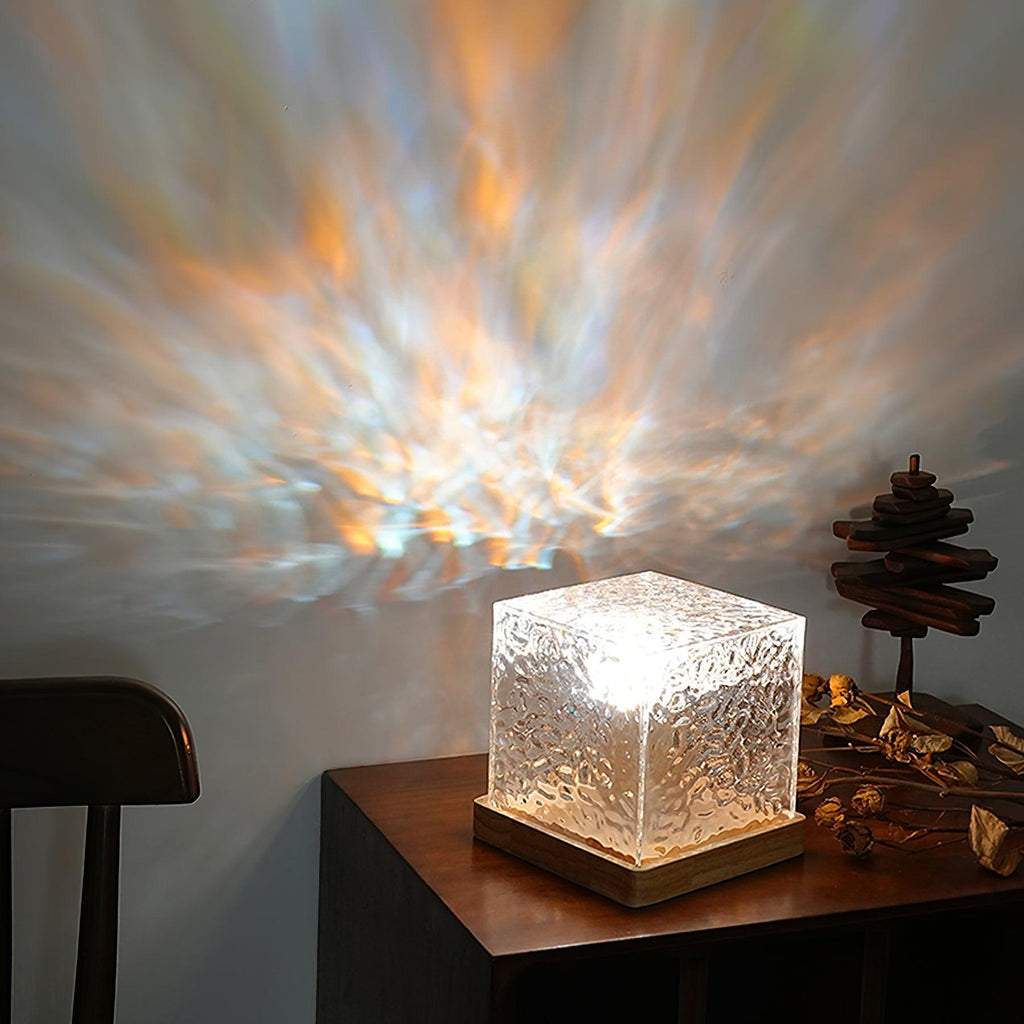 Water Ripple Crystal Table Lamp