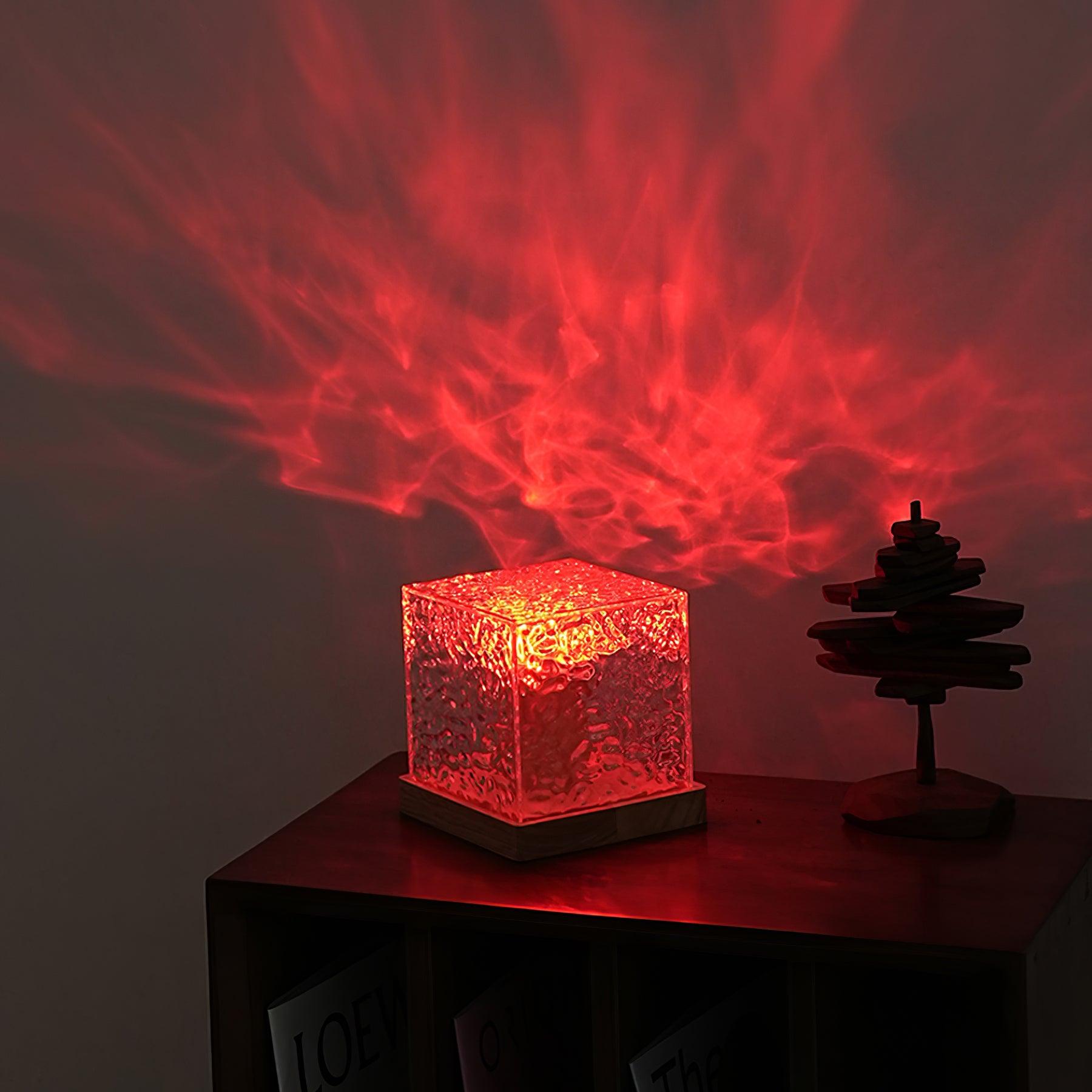 Water Ripple Crystal Table Lamp