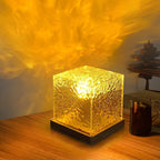 Water Ripple Crystal Table Lamp