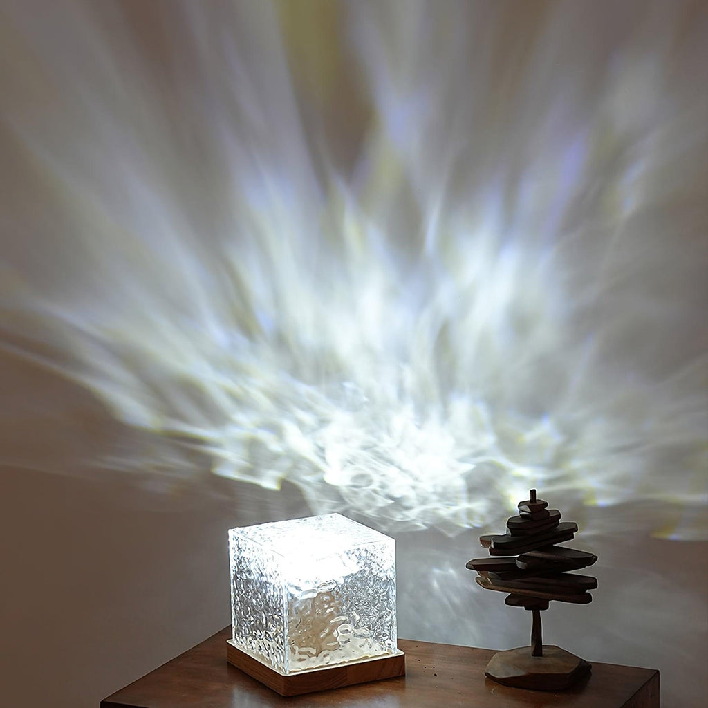 Water Ripple Crystal Table Lamp