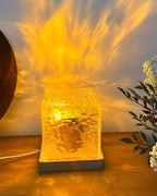 Water Ripple Crystal Table Lamp