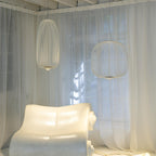 Lightweight Spokes Cage Pendant Lamp