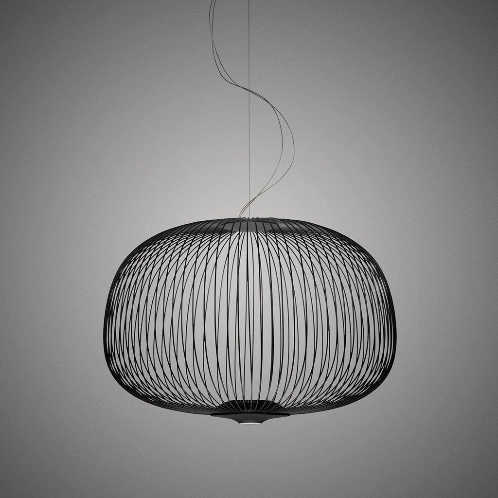Lightweight Spokes Cage Pendant Lamp