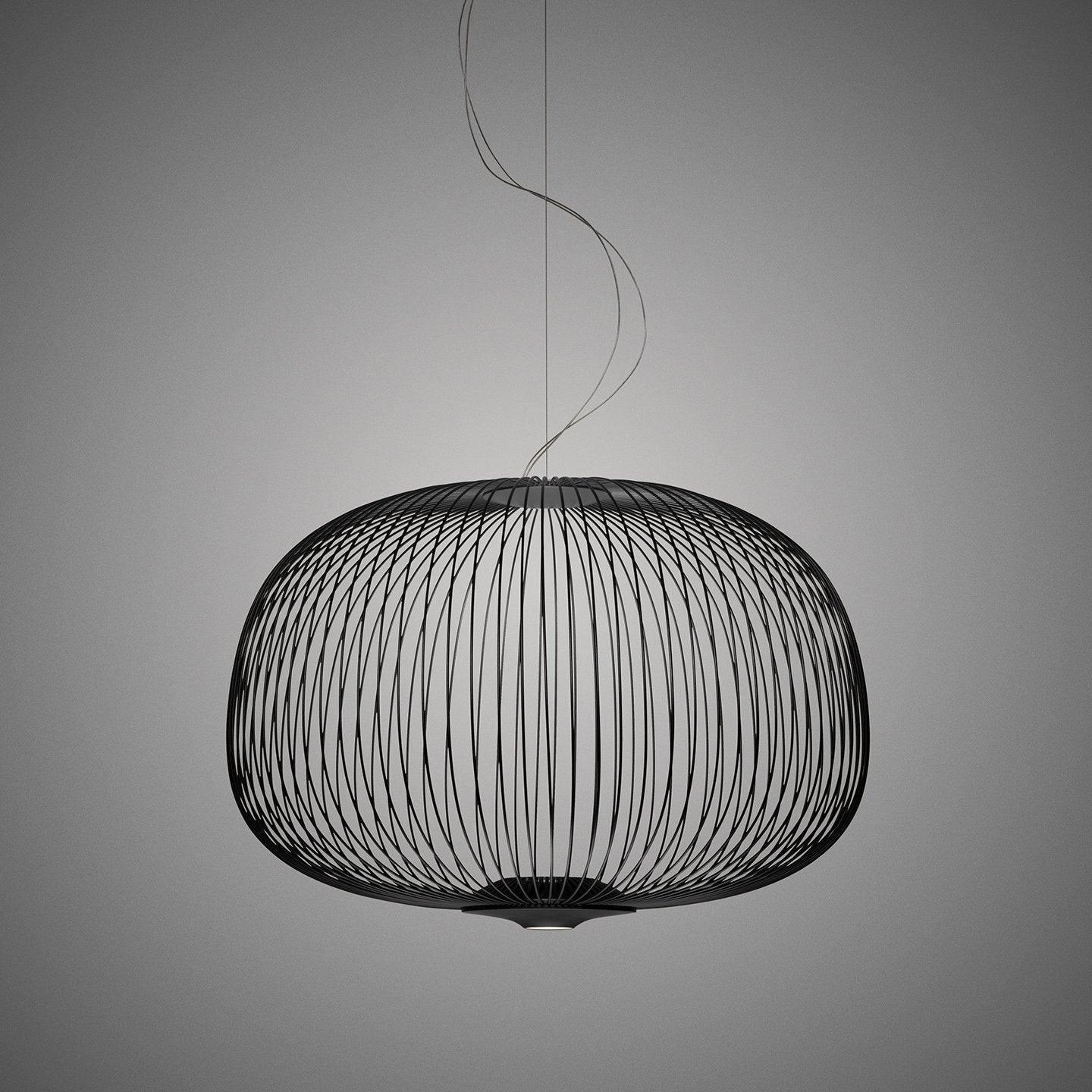 Lightweight Spokes Cage Pendant Lamp