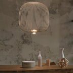 Lightweight Spokes Cage Pendant Lamp