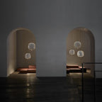 Lightweight Spokes Cage Pendant Lamp