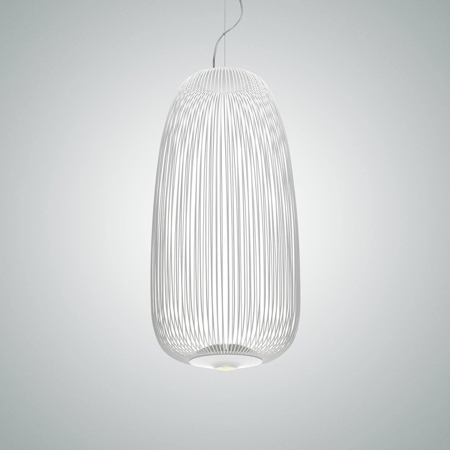 Lightweight Spokes Cage Pendant Lamp