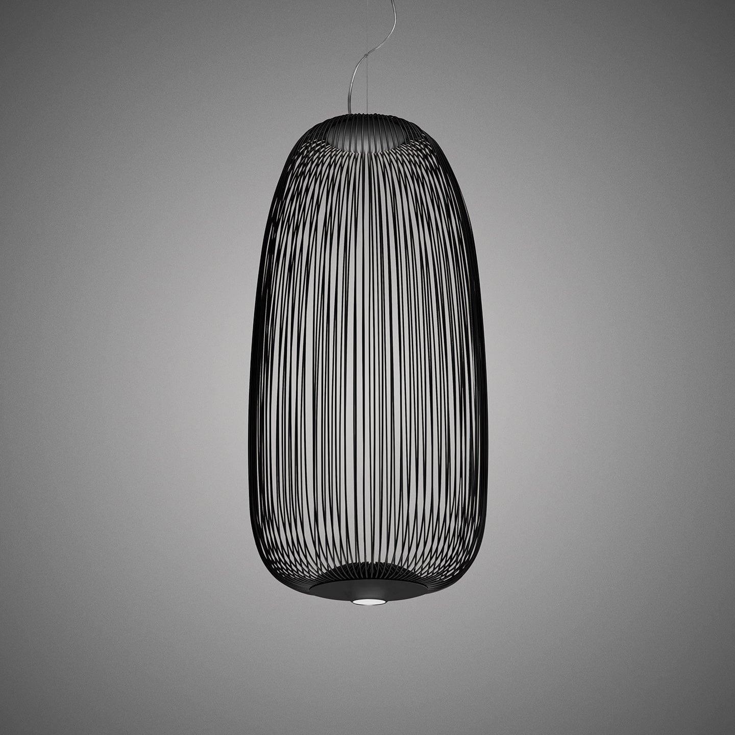 Lightweight Spokes Cage Pendant Lamp