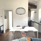 Lightweight Spokes Cage Pendant Lamp