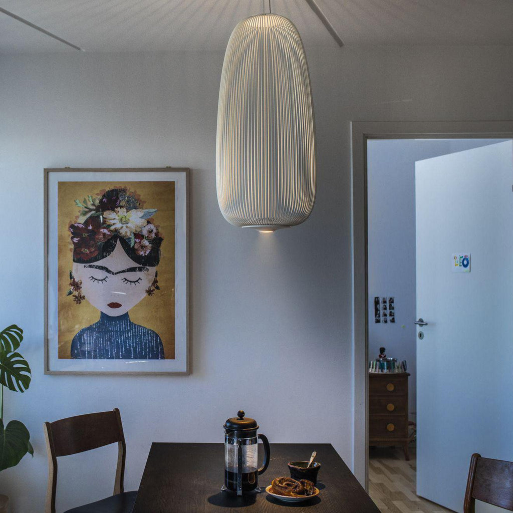 Lightweight Spokes Cage Pendant Lamp