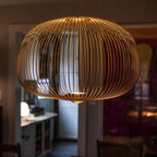 Lightweight Spokes Cage Pendant Lamp