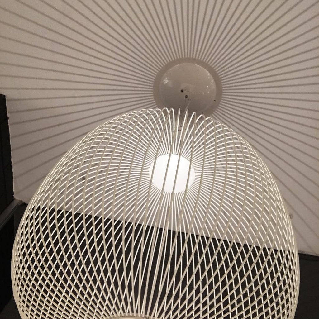 Lightweight Spokes Cage Pendant Lamp