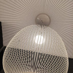 Lightweight Spokes Cage Pendant Lamp