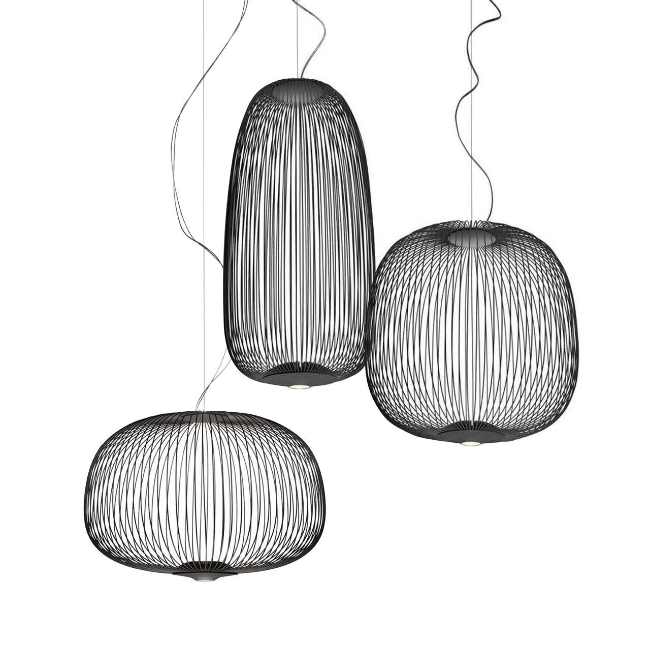 Lightweight Spokes Cage Pendant Lamp