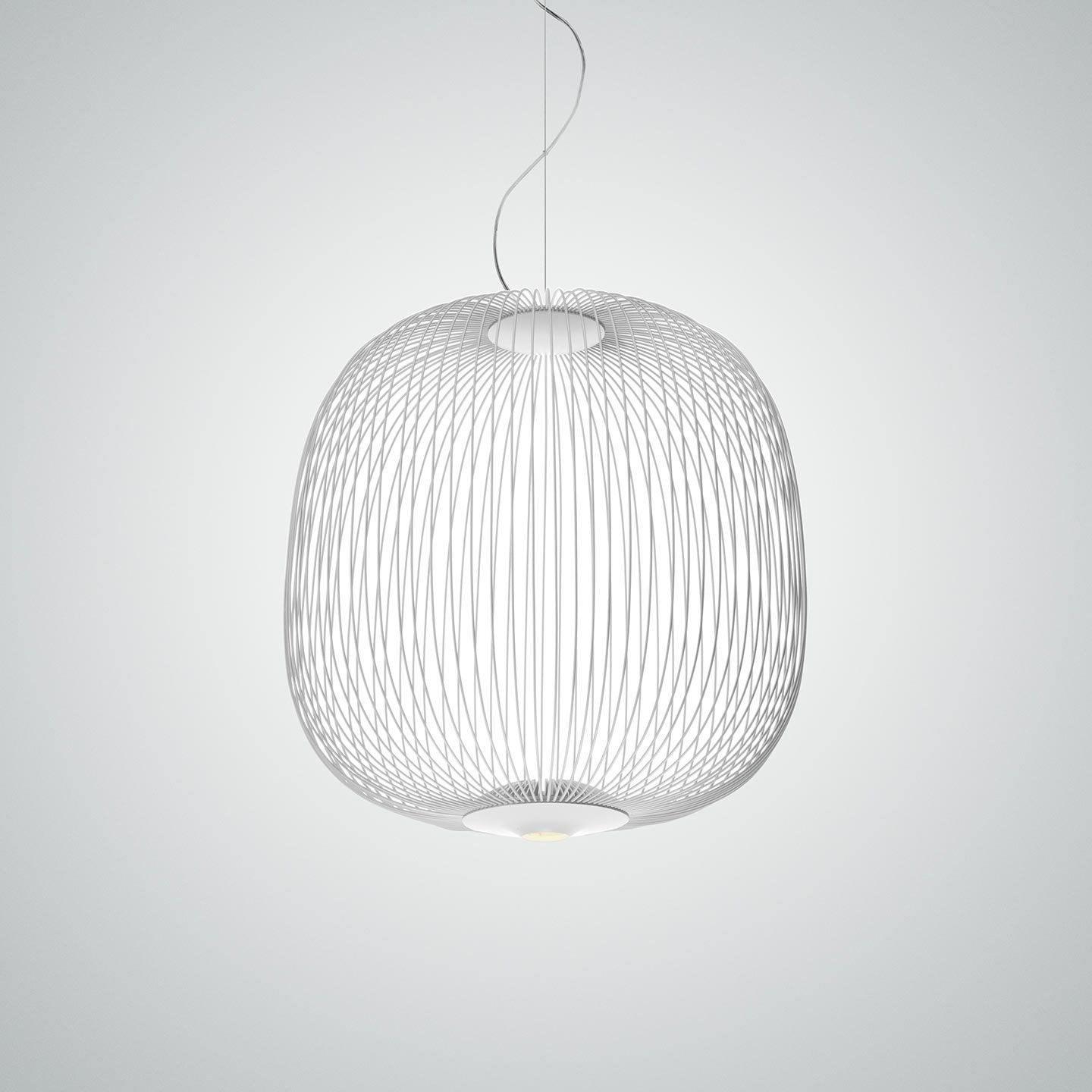 Lightweight Spokes Cage Pendant Lamp