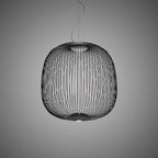 Lightweight Spokes Cage Pendant Lamp