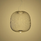 Lightweight Spokes Cage Pendant Lamp