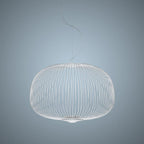 Lightweight Spokes Cage Pendant Lamp