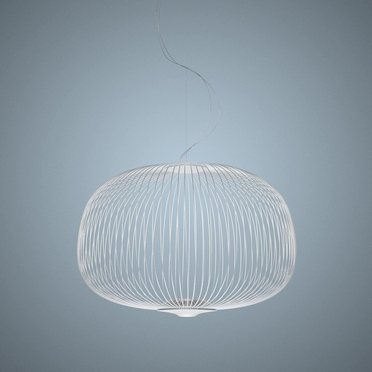 Lightweight Spokes Cage Pendant Lamp