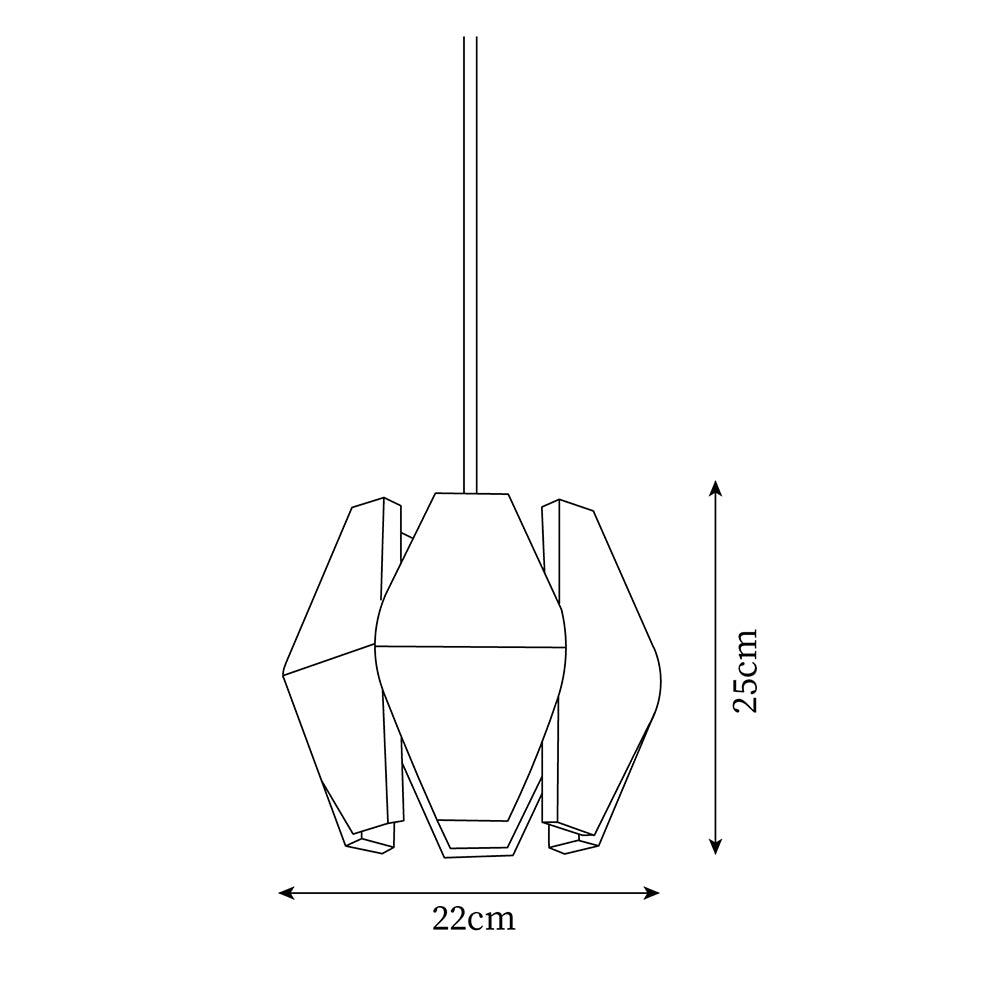 Wood Astris Pendant Lamp