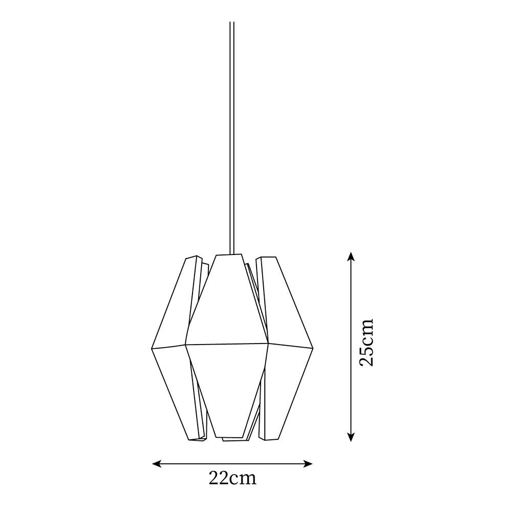 Wood Astris Pendant Lamp
