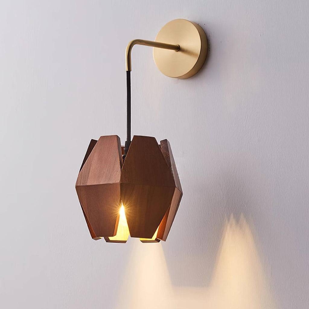 Wood Astris Wall Lamp