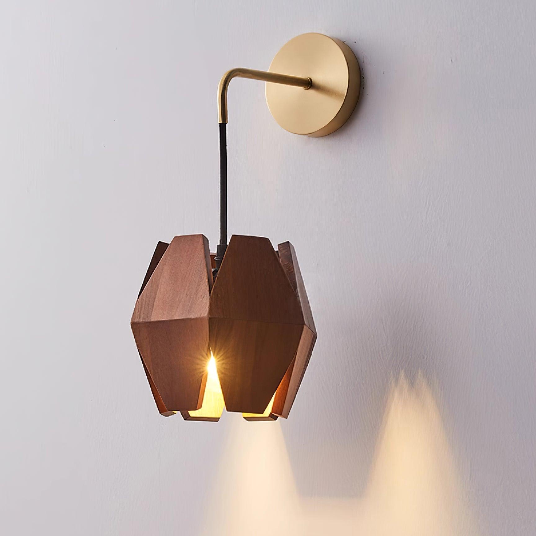 Wood Astris Wall Lamp