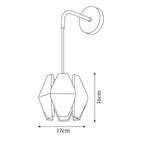 Wood Astris Wall Lamp