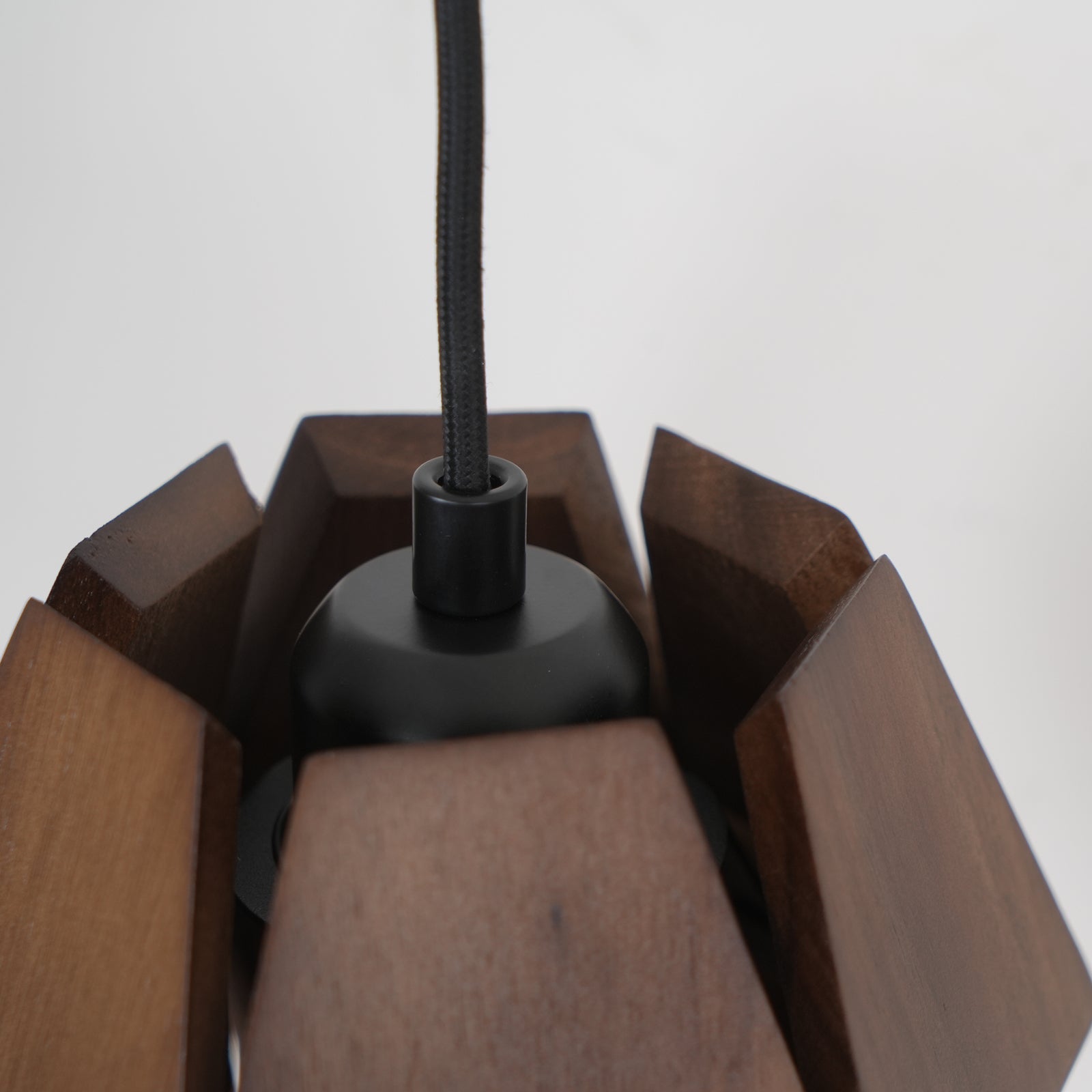 Wood Astris Plug In Wall Lamp