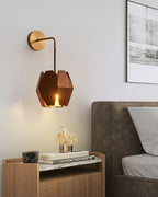 Wood Astris Plug In Wall Lamp