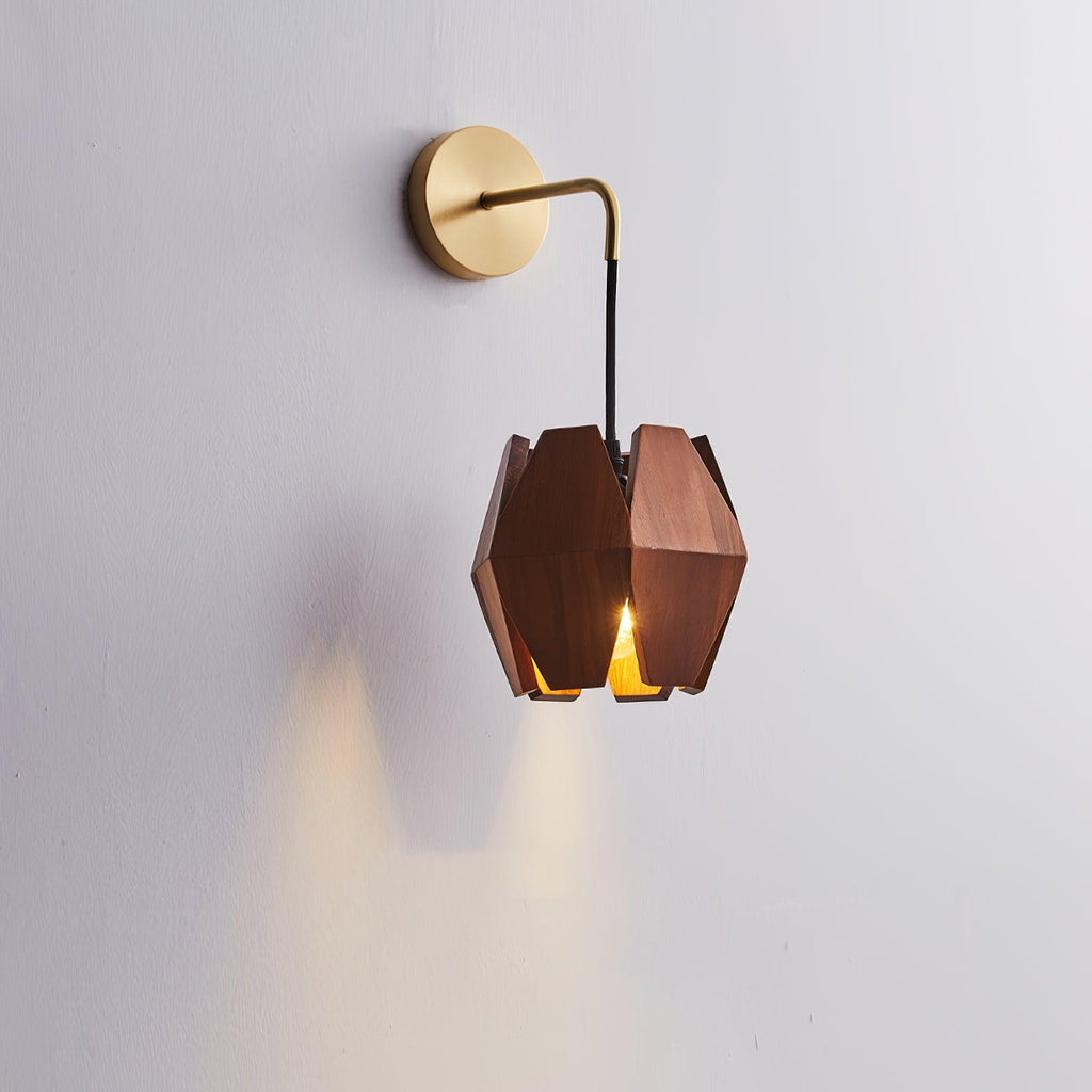 Wood Astris Wall Lamp